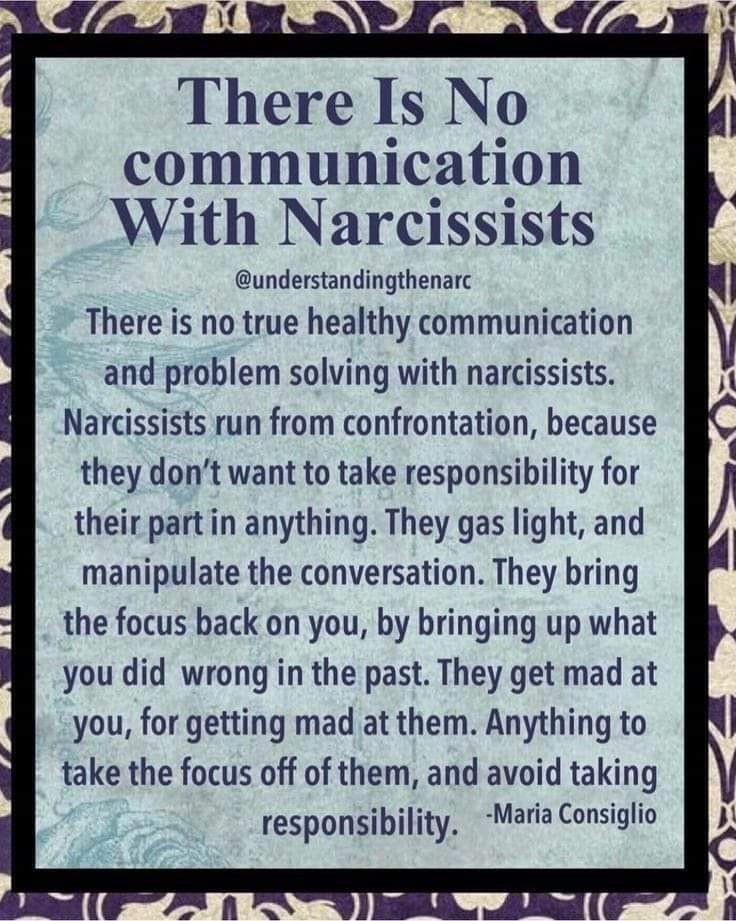 Why no contact works with narcissist