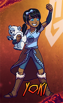 omako:  korrastyle:  Meet Korra’s Fangirl/Fanboy From Nick’s Super Brawl Game