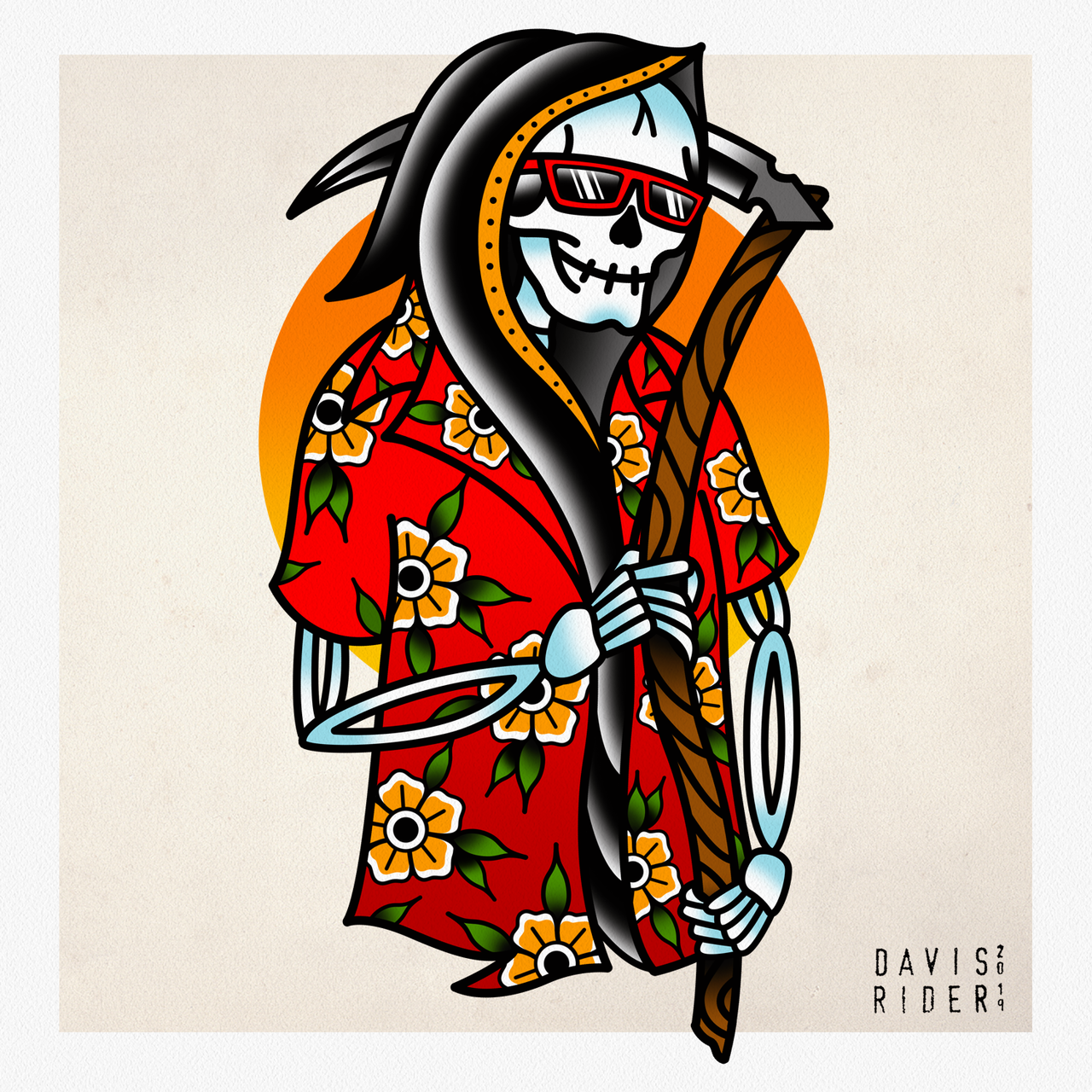 davisrider:  Even Death Needs A Vacation.Instagram: @davis.rider