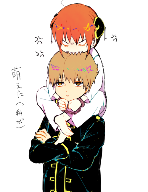 okikagu-feelings:   沖神詰め by ちょみ   Chapter 469 reference…  