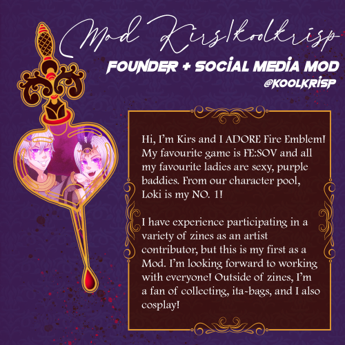 The final Mod to be introduced is Mod Kirs (@koolkrisp), the Social Media Mod and Founder of the zin