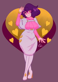 rogueretrospect:  I don’t play much pokemon at all, but I’ve been seeing Wicke all over my dash and she just looked real pretty, I had to draw her 