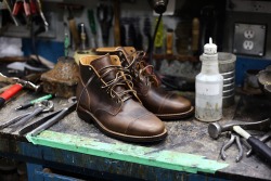 vibergboot:  Service Boot in Mocha Vintage releasing this Friday on Viberg.com