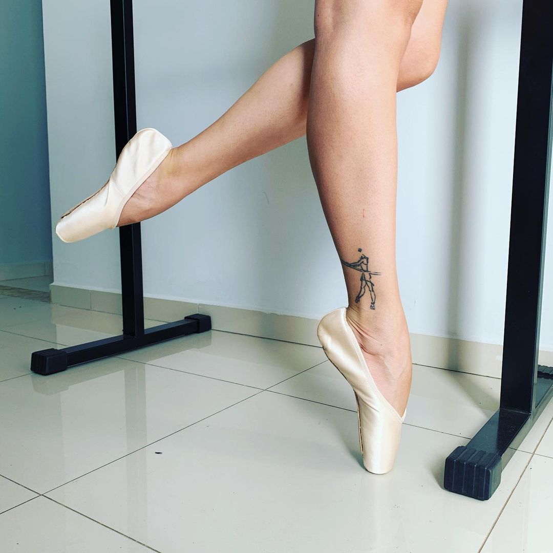 Canvas Ballet Shoes  Tattoo Glitter Design Exporter from Mumbai