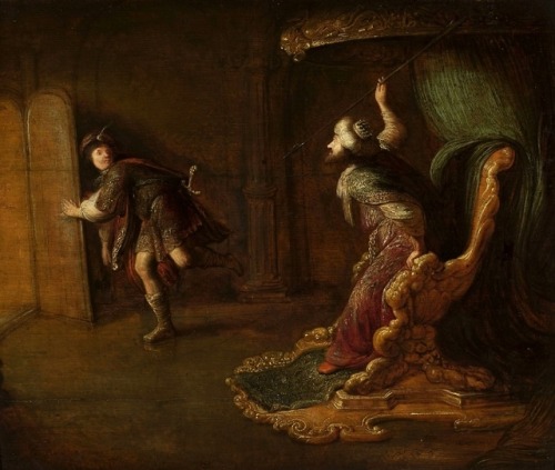 Saul’s Anger at David, Jan Adriaensz. van Staveren, 1625