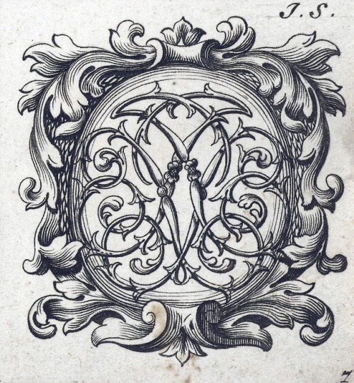 Anthonie de Winter - Monogrames (c. 1690).