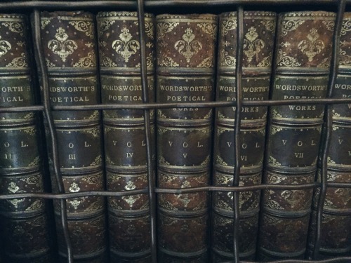 ablogwithaview:Nineteenth-Century Poets in the Castle Howard Library