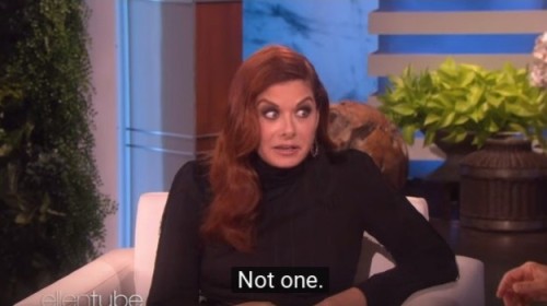 Porn grainadloafs:debra messing not understanding photos