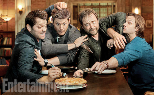 mishasminions: QUITE POSSIBLY THE MOST ACCURATE SPN CAST PHOTOSHOOT [x]