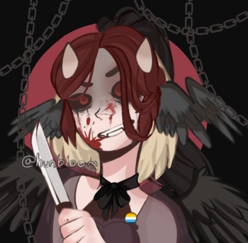 My Creature Is An Angel Of Death, Taking Some Inspiration From The Literal Embodiment Of The Dark Side