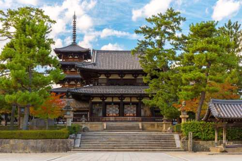 法隆寺 ／ Horyu-ji Temple by Yuya HorikawaVia Flickr:I want to introduce to the world, Nara views of Jap