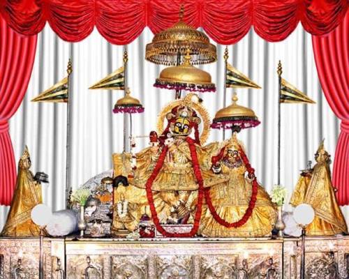 Sri Sri Radha Govindaji , at temple palace, Jaipur, Rajasthan