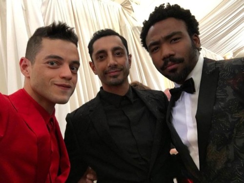 raminified:ilariaurbinati My boys at the Met tonight!! A little selfie love for their proud lil’ sty