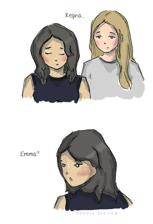 mysweetcupoftea:(Quick Swan Queen comic because this has been playing in my head non-stop and I just