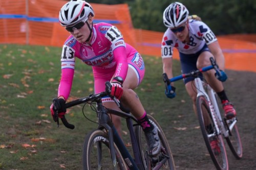 womenscycling: “Cal Giant-Specialized rider Elle Anderson became the first American rider to b