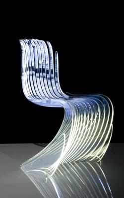 complexae:  LAVA creates miniature Panton chair for touring exhibition.  