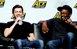 stevenrogered:Tom Holland FINALLY gets his revenge on Anthony Mackie