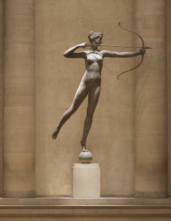 philamuseum:You may already know that this sculpture of Diana once served as a weathervane for the second Madison Square Garden building in New York City. But did you know it was the highest point in the city at the time? Find out the fascinating story