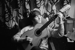 favouriteppl:  John Lennon’s apartment in London. Astrid KirchherrLondon, 1964