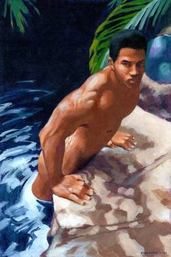 enchantemoimerlin:  Douglas Simonson In or out, 1993