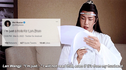Hanguang-Jun Reads Thirst Tweets