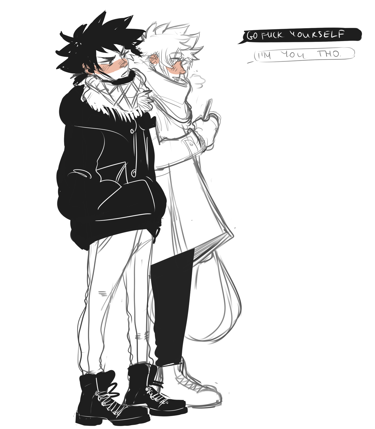 yaboybokuto:  dinner disagreements 