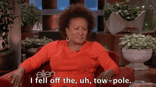 ellendegeneres:Wanda Sykes’ story about her skiing trip took a very different turn.