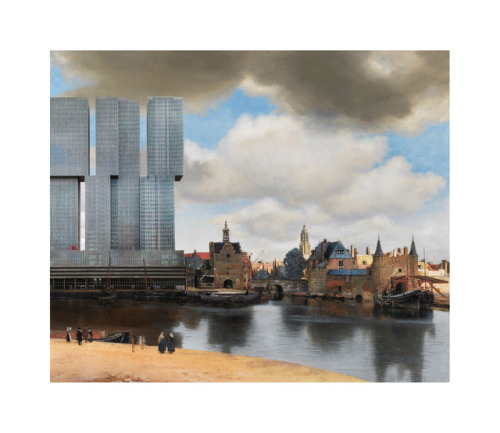 architectural-review: Dutch contest. OMA vs Vermeer. Enrico Casini.
