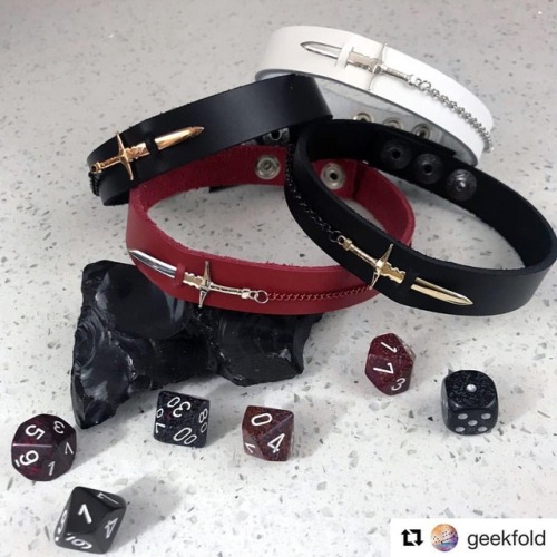 ⛓We chatted with the awesome @geekfold about our jewelry line, RPG⛓check out geekfold.com for more o
