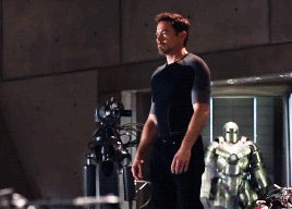 starkravinghazelnuts:There is but one (1) man who scares Thanos.
