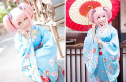 chi-senpai-deactivated20161006:  Flower Kimono .99