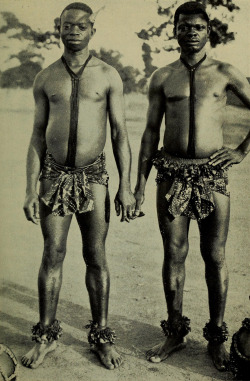 Ukpuru:  Guinea-Fowl Dancersthese Are Professional Dancers. Round Their Ankles Are