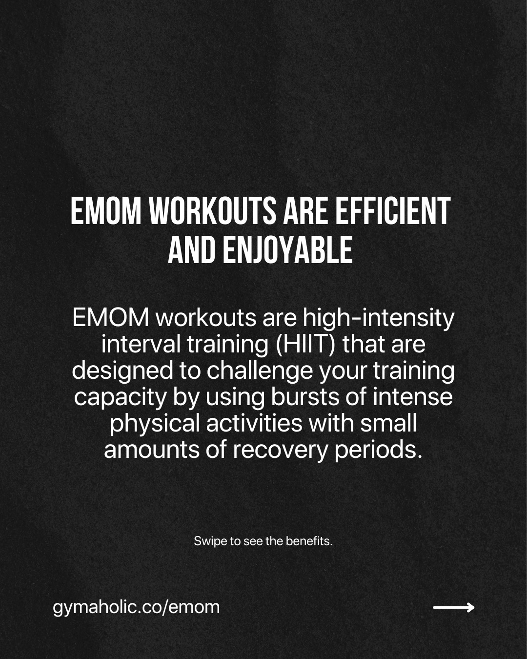 A EMOM workout is a simple yet efficient routine to help you increase strength