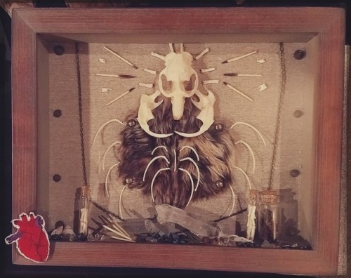 Shadow box I made for @at.spes.infracta &rsquo;s Dirty 30 gift. Thank you, @theweightofnature for ha