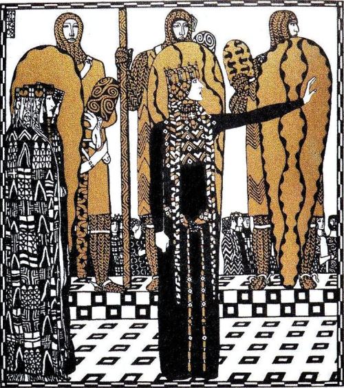 danismm: “Die Nibelungen” by Carl Otto Czeschka, Vienna 1909.