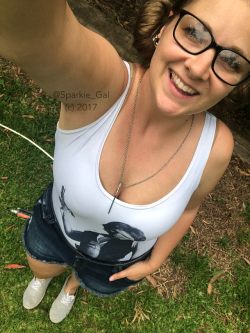 sparkie-gal:  Saw Star Wars today! Wore my blackmilk Han Solo swimsuit, with denim shorts, a lightsaber necklace & Leia buns! Go see it. I loved it.