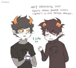 Karkat this is not a Skittles comMERCIAL