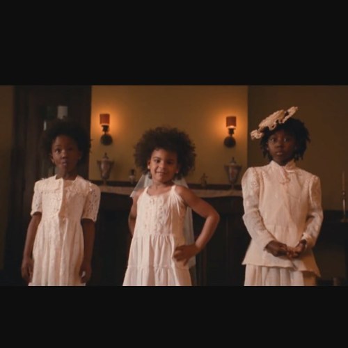 Blu Ivy #slayed w/ her #fro &ldquo;You might just be a black Bill Gates in the making, cause I slay