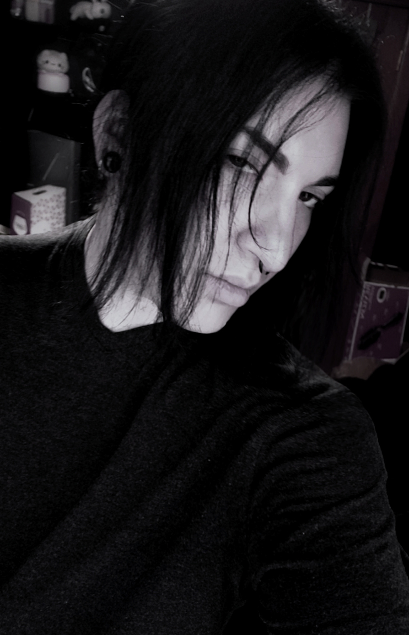 XXX Channeling Itachi with my latest haircut[he/him] photo