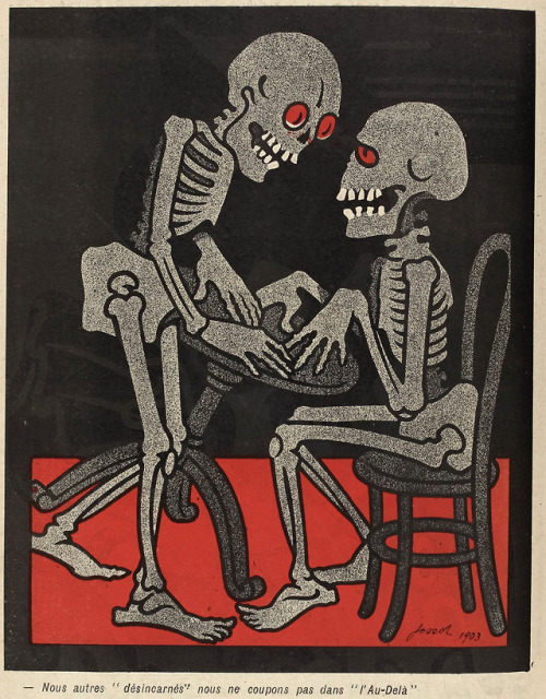 Gustave-Henri Jossot (1866-1951), ‘Les Refroidis’, “L'Assiette au Beurre”, M