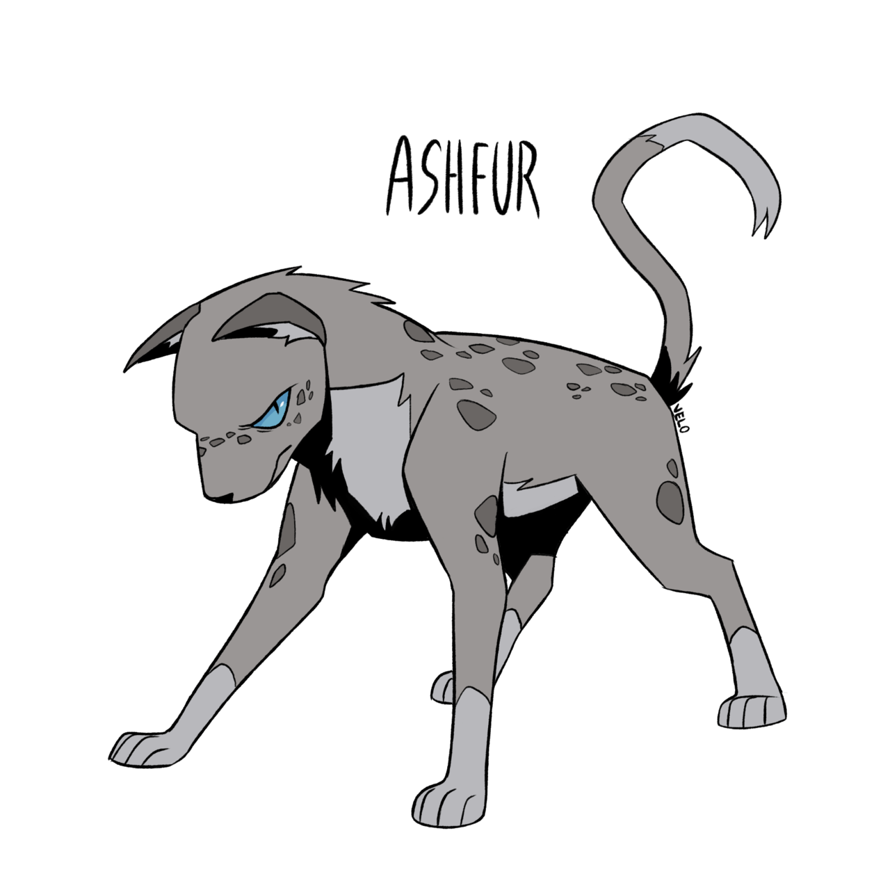 Just another warrior cat design blog — Ashfur