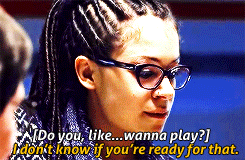 elsas:  Cosima, Reigning Queen of the NERDS, showing the lowly peasants how it’s