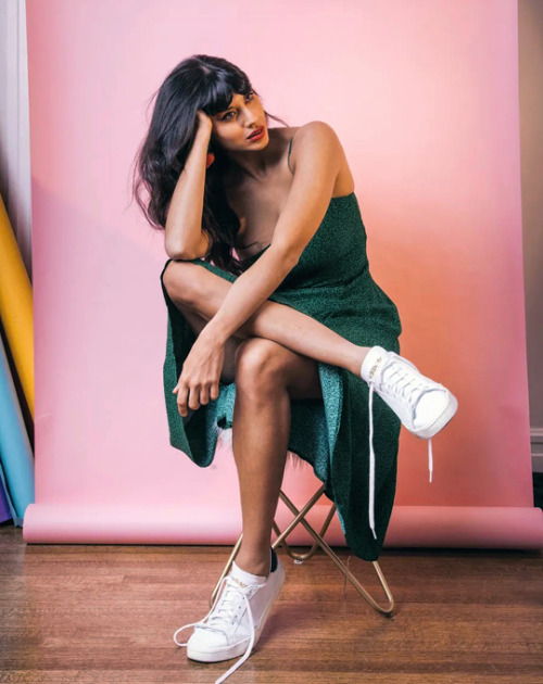 flawlessbeautyqueens:Jameela Jamil photographed by Sela Shiloni 