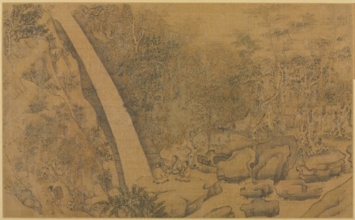 Dwelling in the Longmian (“Sleeping Dragon”) Mountains, Li Gonglin, 1100, Cleveland Muse