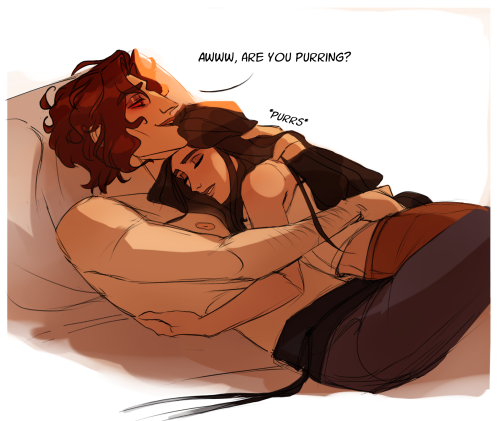 And Here Are Some New Colored Sketches Of Ania And Julian :D