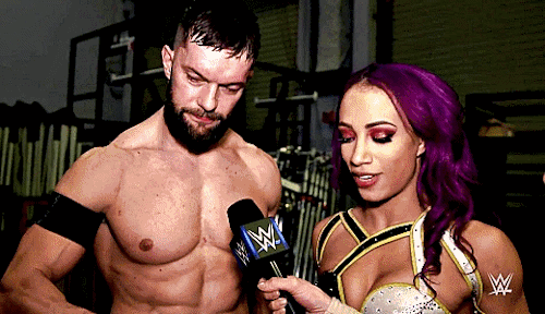 daily-sasha-banks: I mean... Look at these abs, baby!