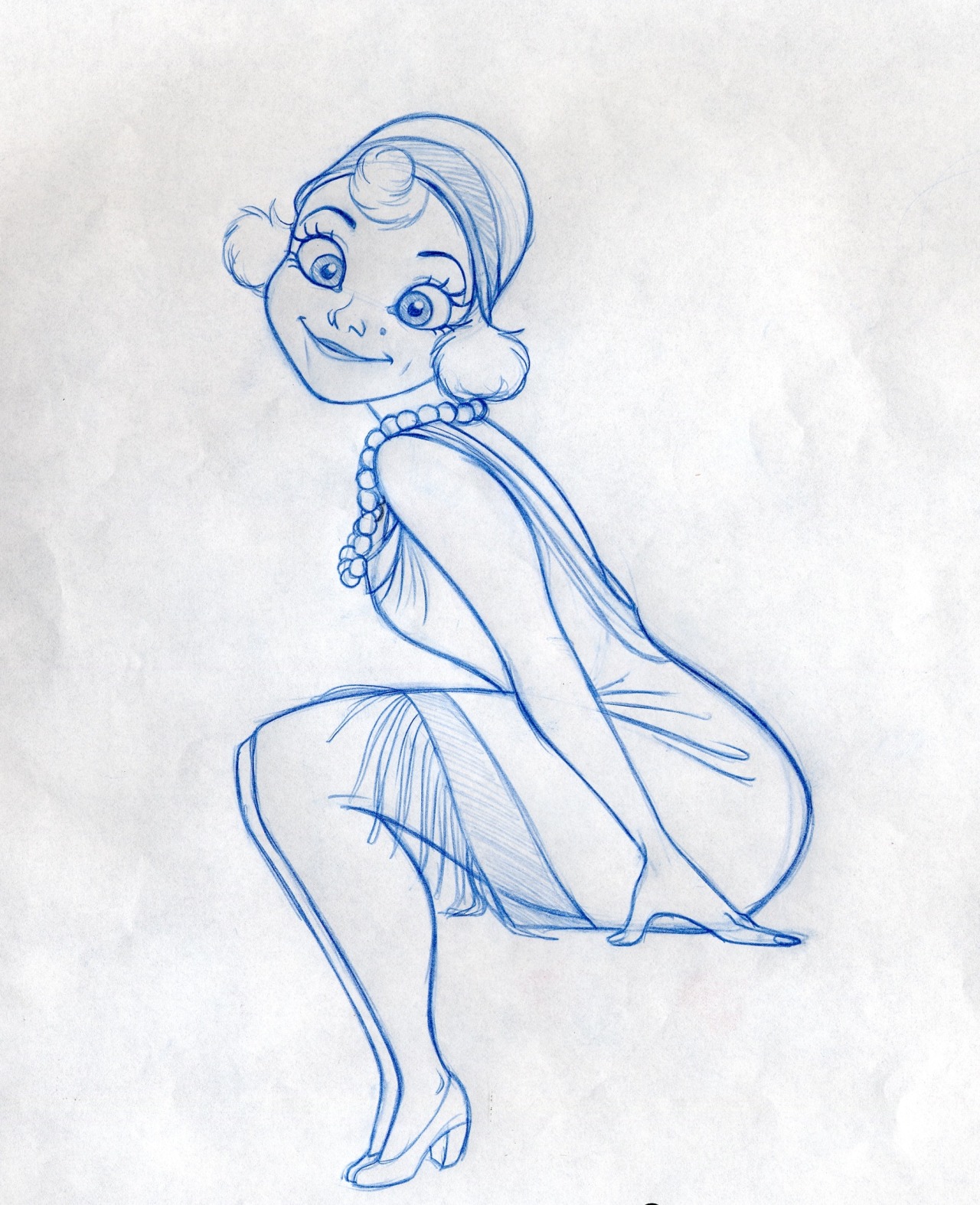 k0nek0-chan:  randyhaycock:  Some Charlotte designs from Princess and the Frog. 