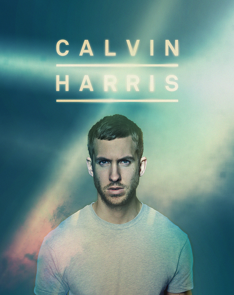 Calvin Harris Hakkasan Campaign Admat. Simple & Clean! Also randomly seen on Calvin Harris’ “Summer” Single / iTunes Art.