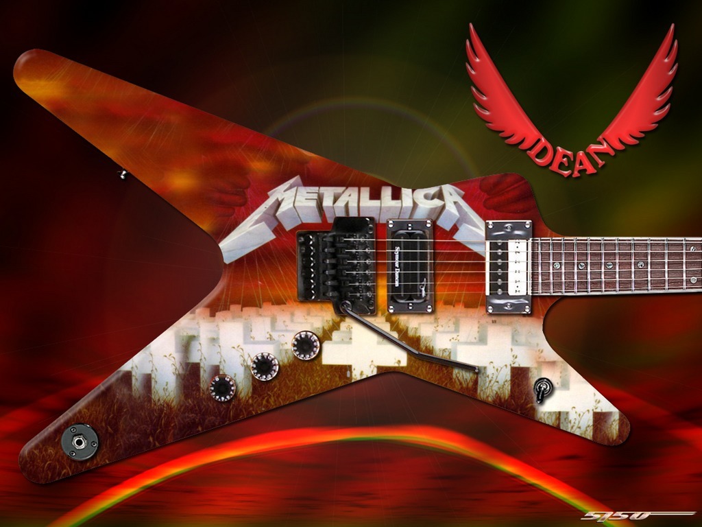 Metallica Master guitar This weeks marks 30 years of Puppets!