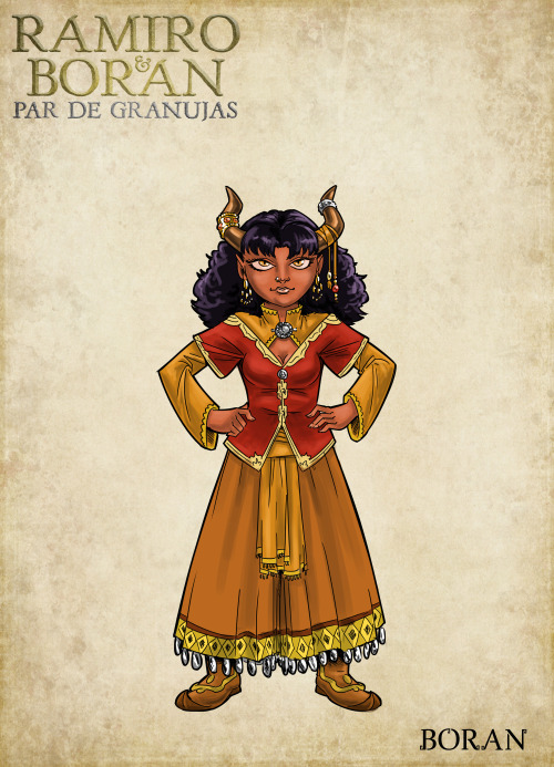 Borandokht of the noble house of Sassanipur of Ispanahan.Boran it´s an exiled djinn from Persi